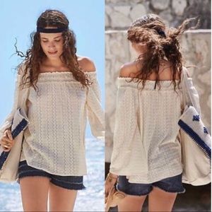 Crochet Off The Shoulder Top